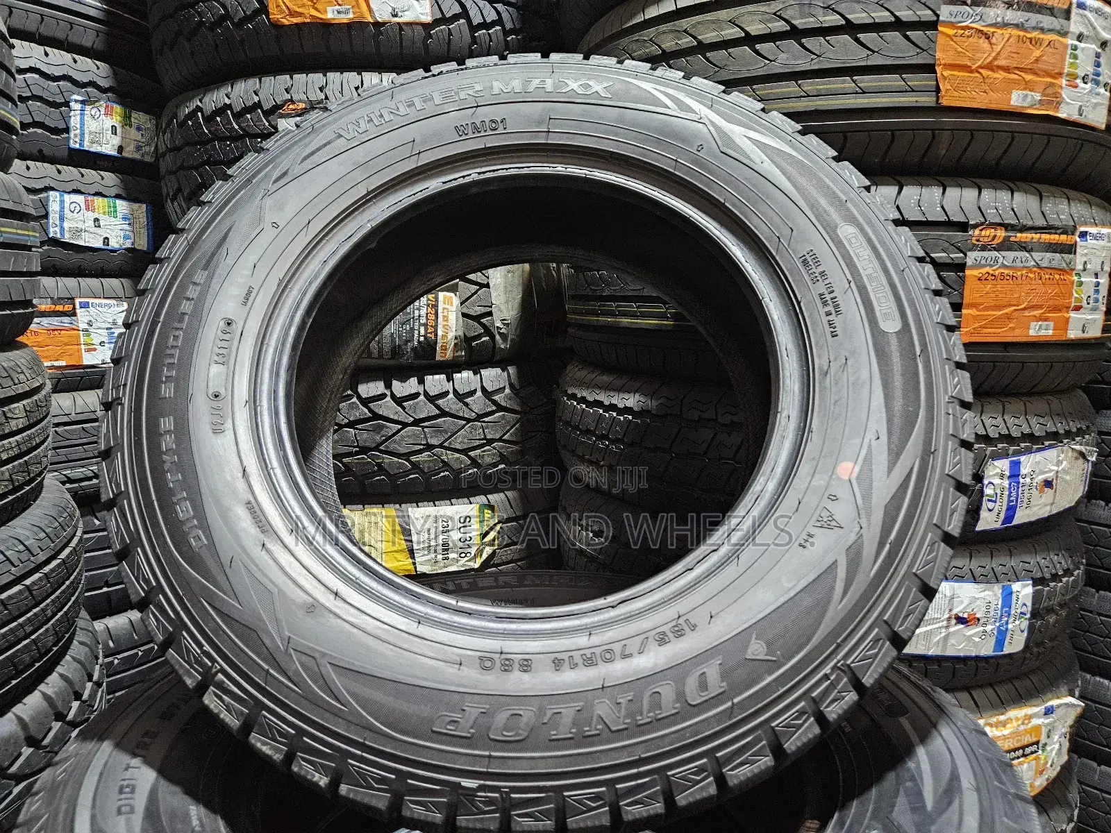 185 70 R14 Dunlop Imported Tires Its Very Real
