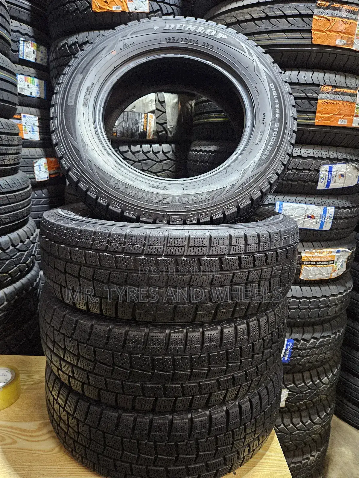 185 70 R14 Dunlop Imported Tires Its Very Real