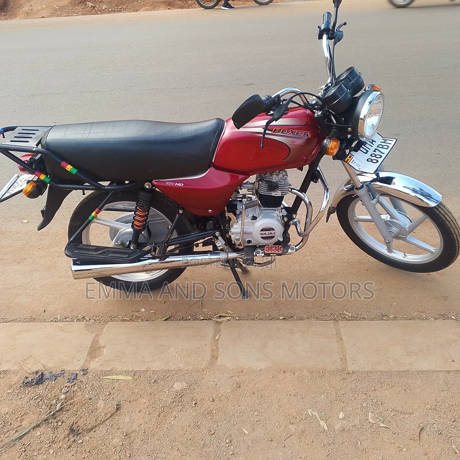 Bajaj Boxer 2025 Red