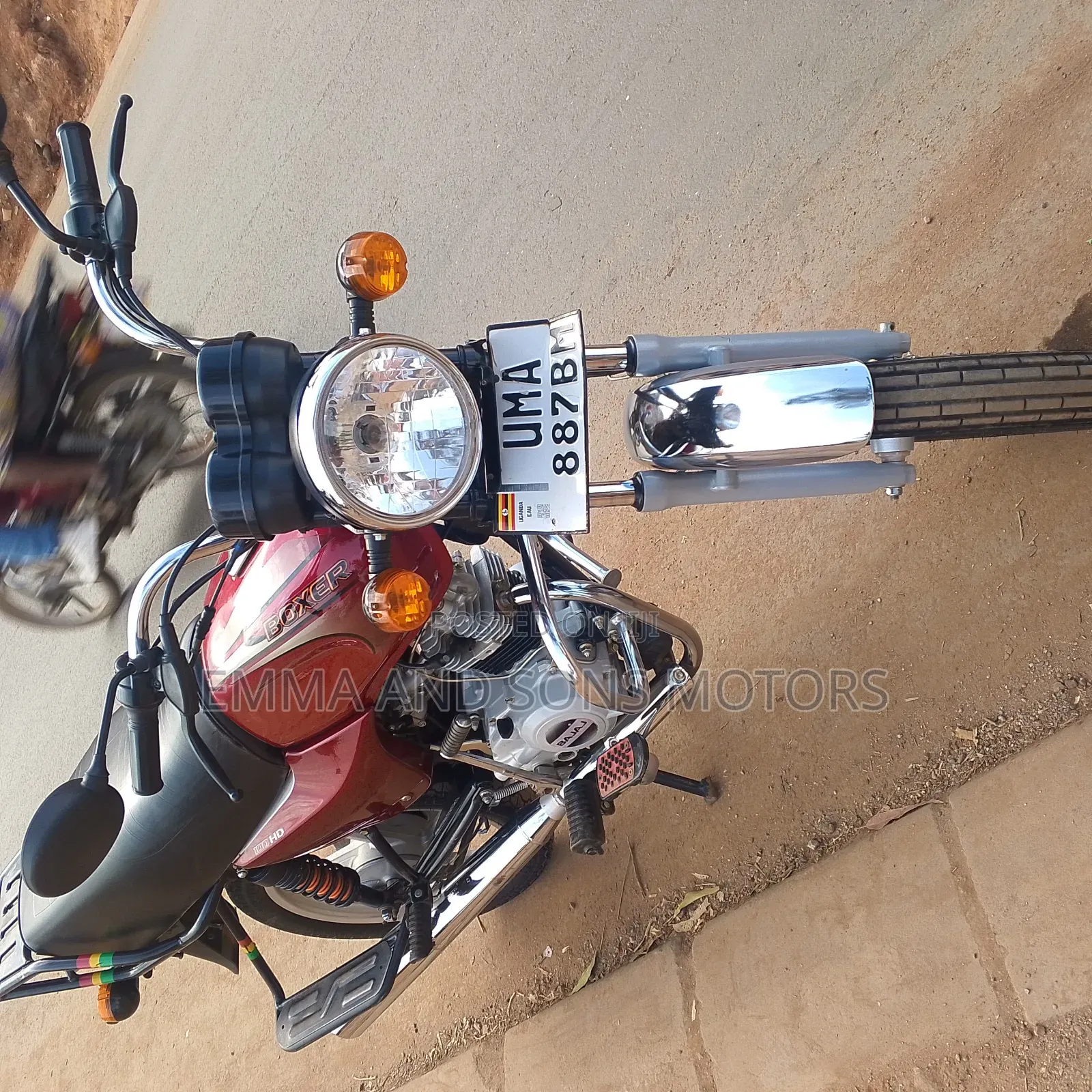Bajaj Boxer 2025 Red