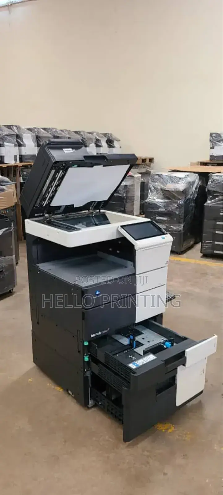 Bizhub C458 New Arrival – Sharp Colored Photos and Flyers