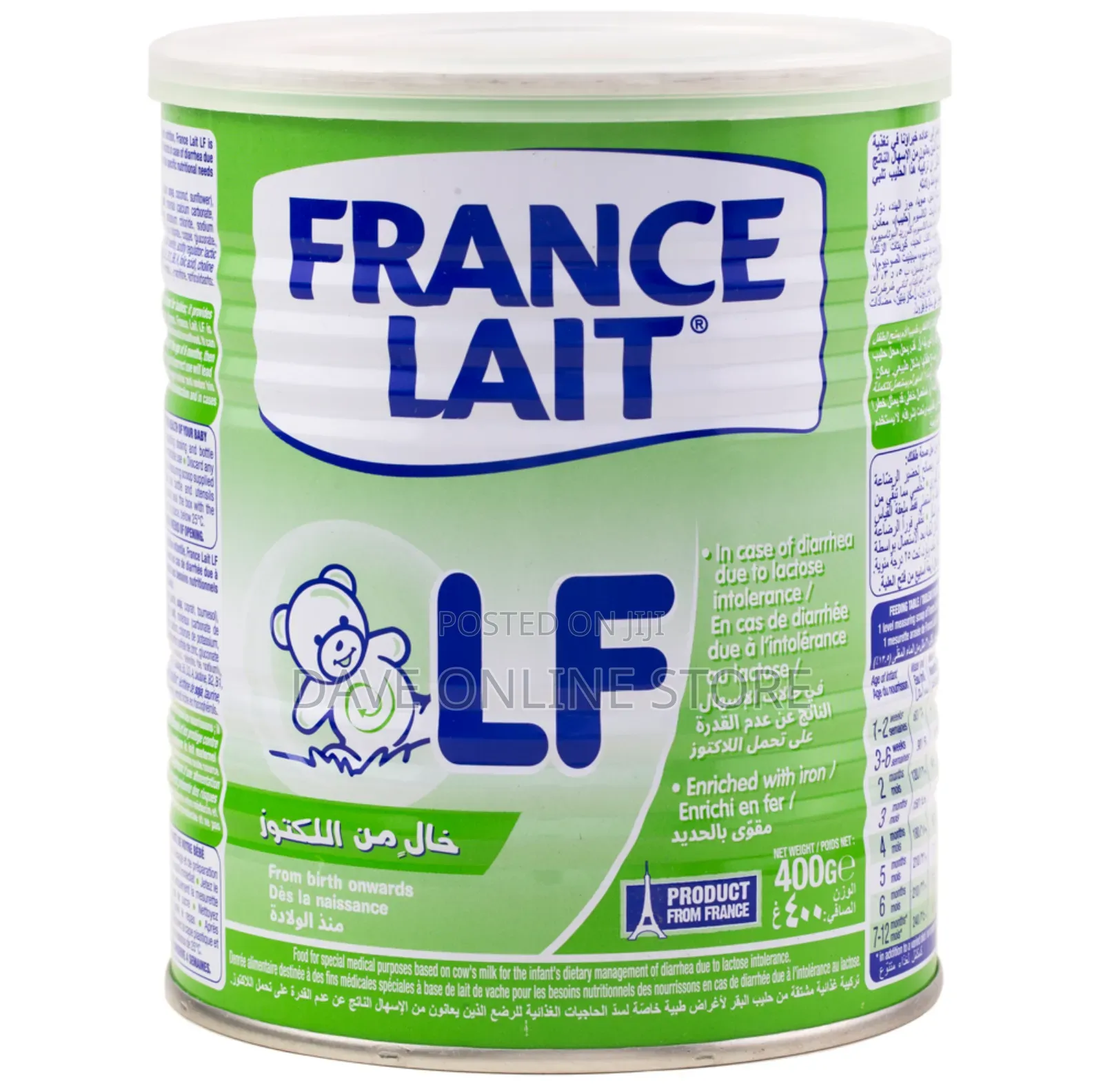 France Lait Lf 400g