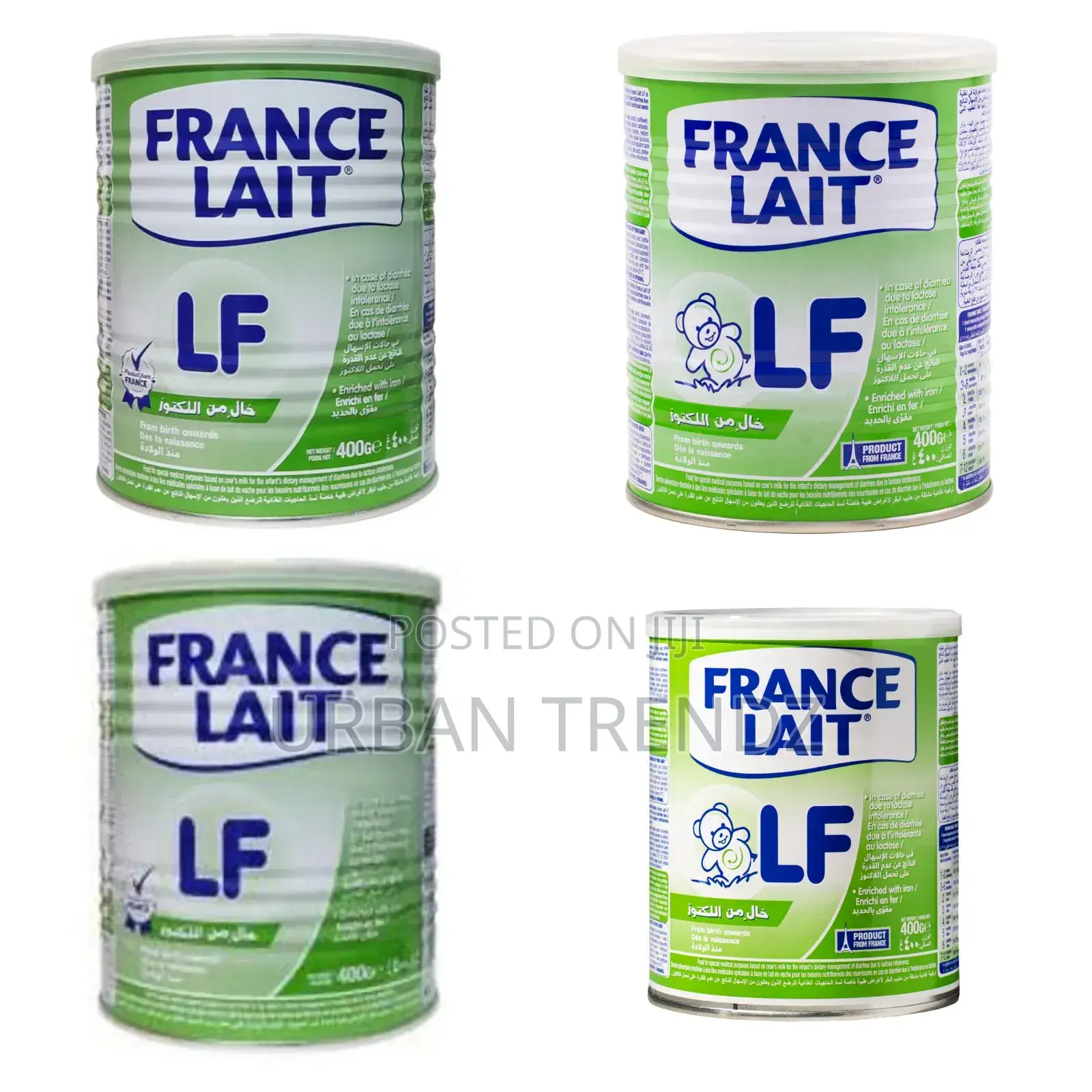 France Lait Lactose Free (Lf) Baby Formula 400g
