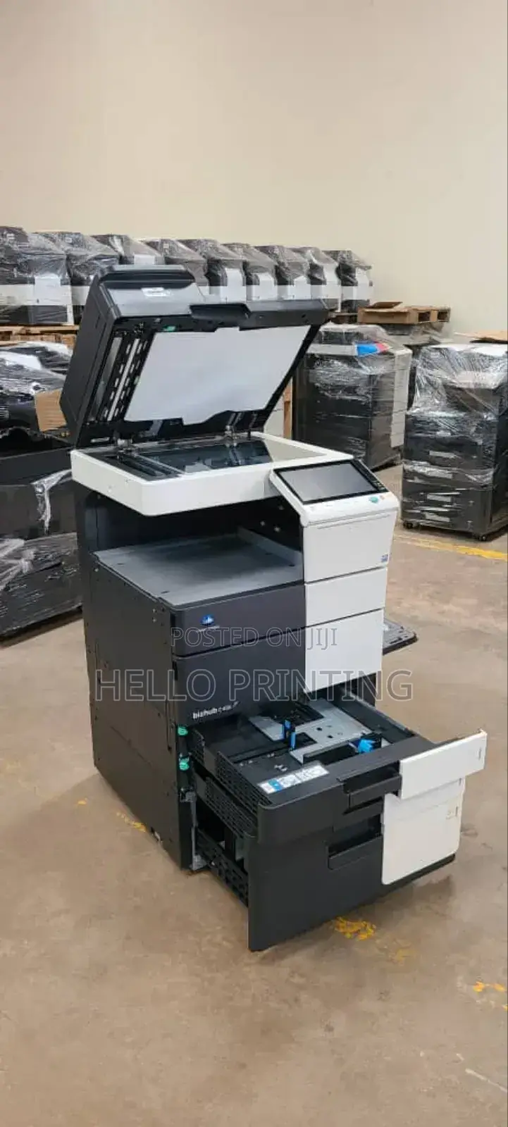 Bizhub C458 New Arrival – Smart Touchscreen, Easy to Use