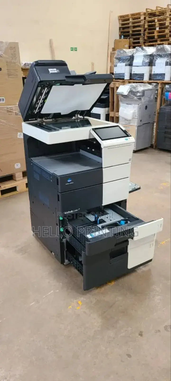 Bizhub C458 New Stock – Excellent for Certificate Production