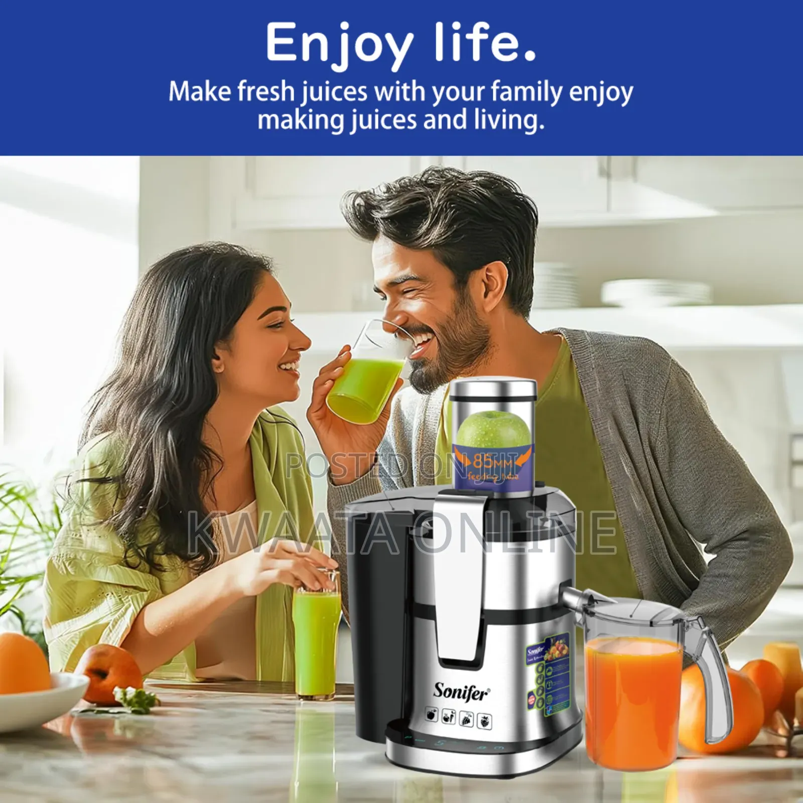 Sonifer Sf-5539 Multifunctional Digital Juicer Extractor
