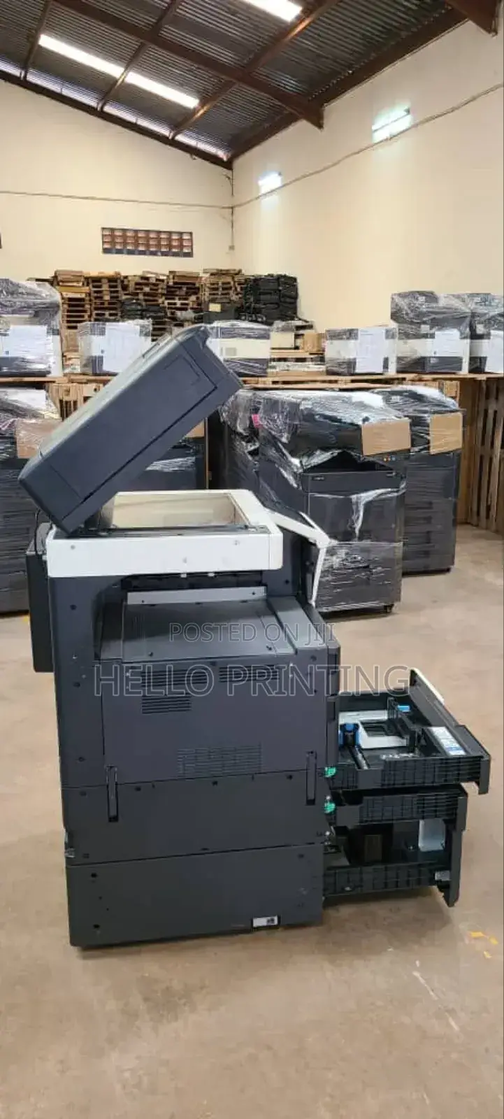 Bizhub C458 New Arrival – Full Kampala Installation