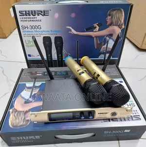 Photo - Shure Original Professional Wireless Microphone Uhf Sh-300g