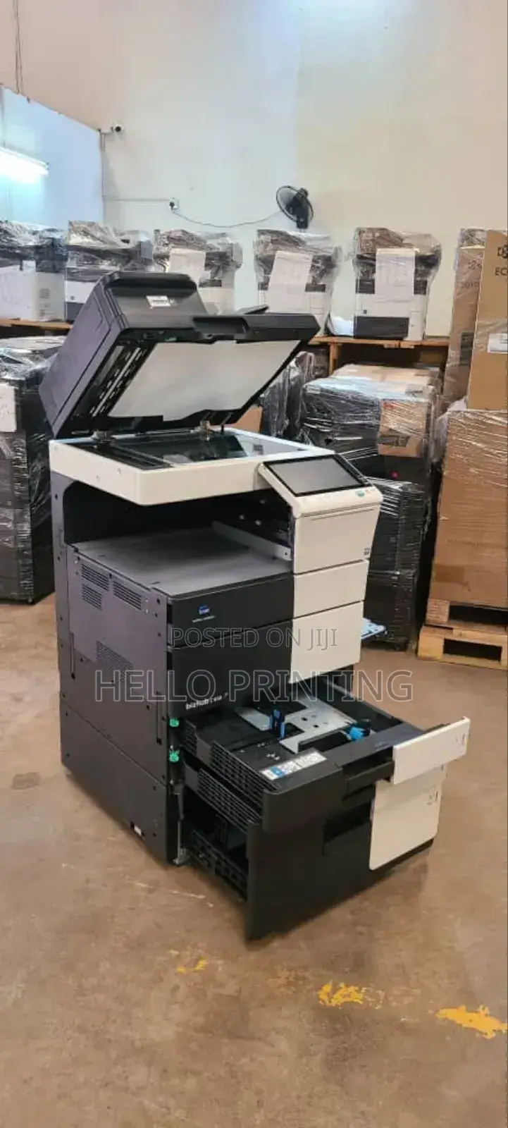 Bizhub C458 New Stock – Excellent for Project Offices