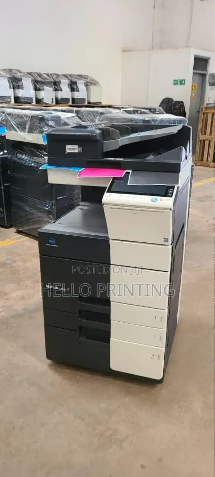 Bizhub C458 New Arrival – Easy for Job Application Printing