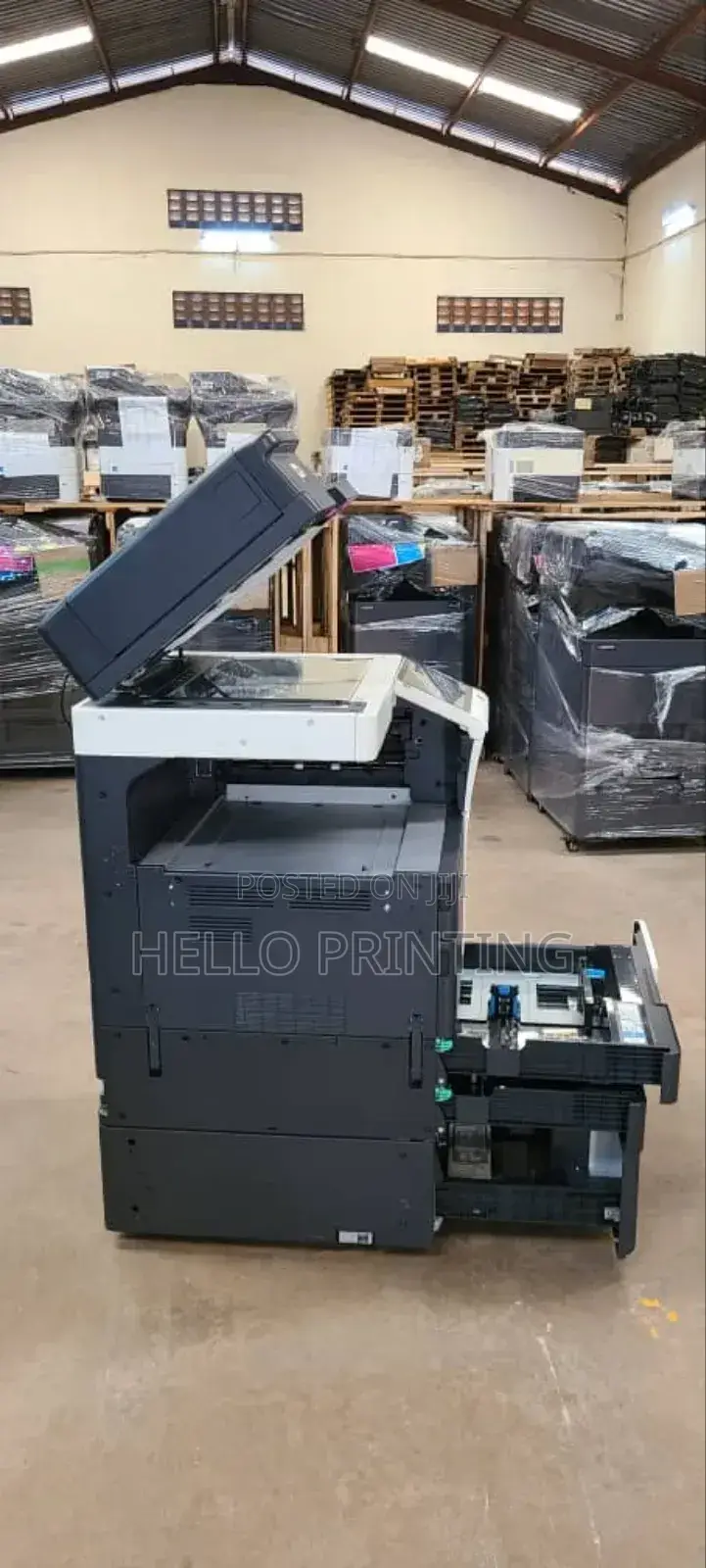 Bizhub C458 New Arrival Handles Long Reports