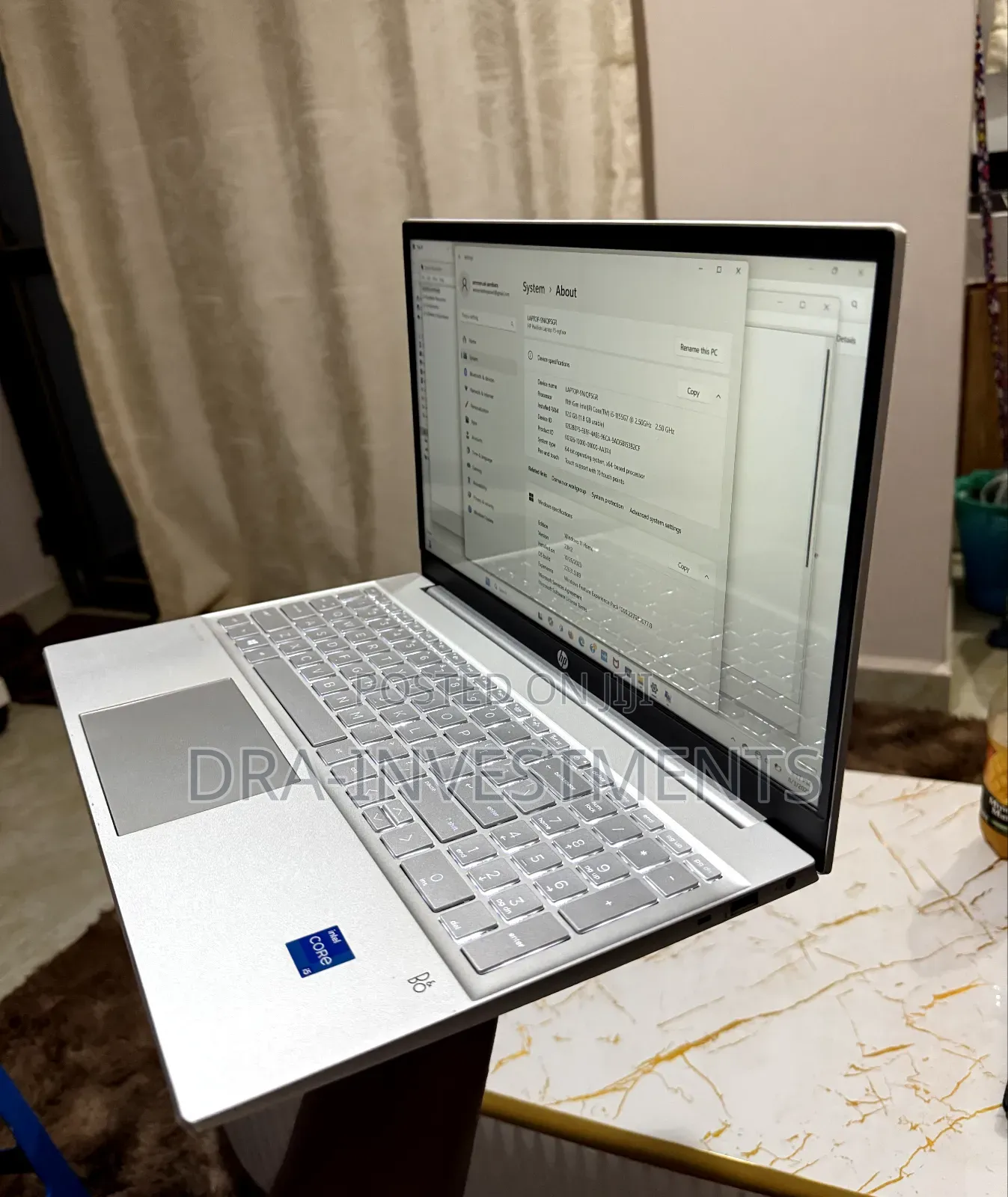 New Laptop HP Pavilion 15 12GB Intel Core I5 SSD 512GB