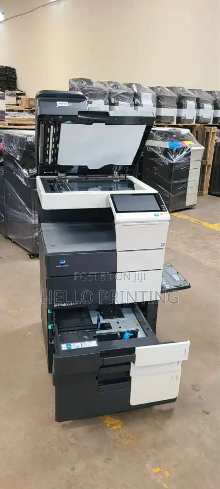 Bizhub C458 New Stock – Sharp for Colored Charts