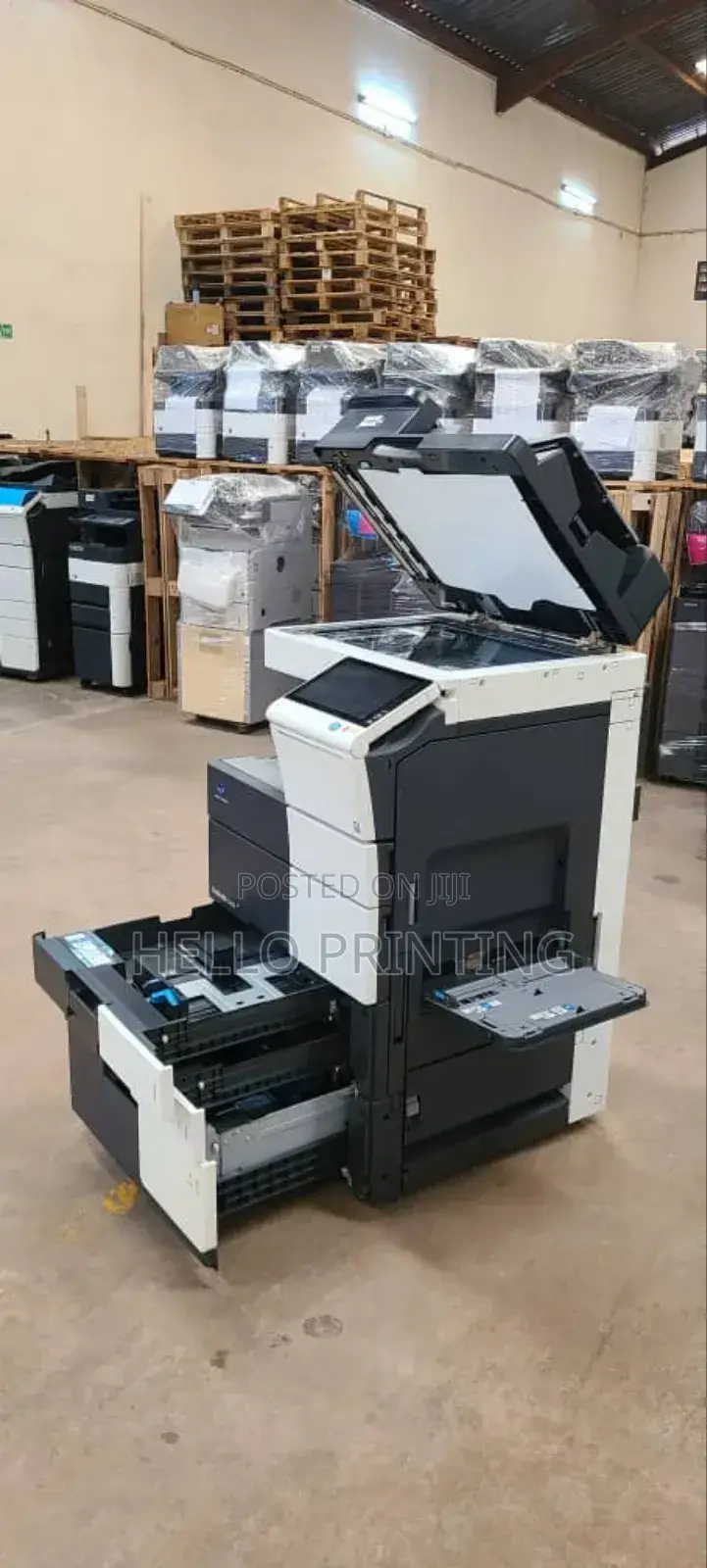 Bizhub C458 New Stock – Print All Color Documents