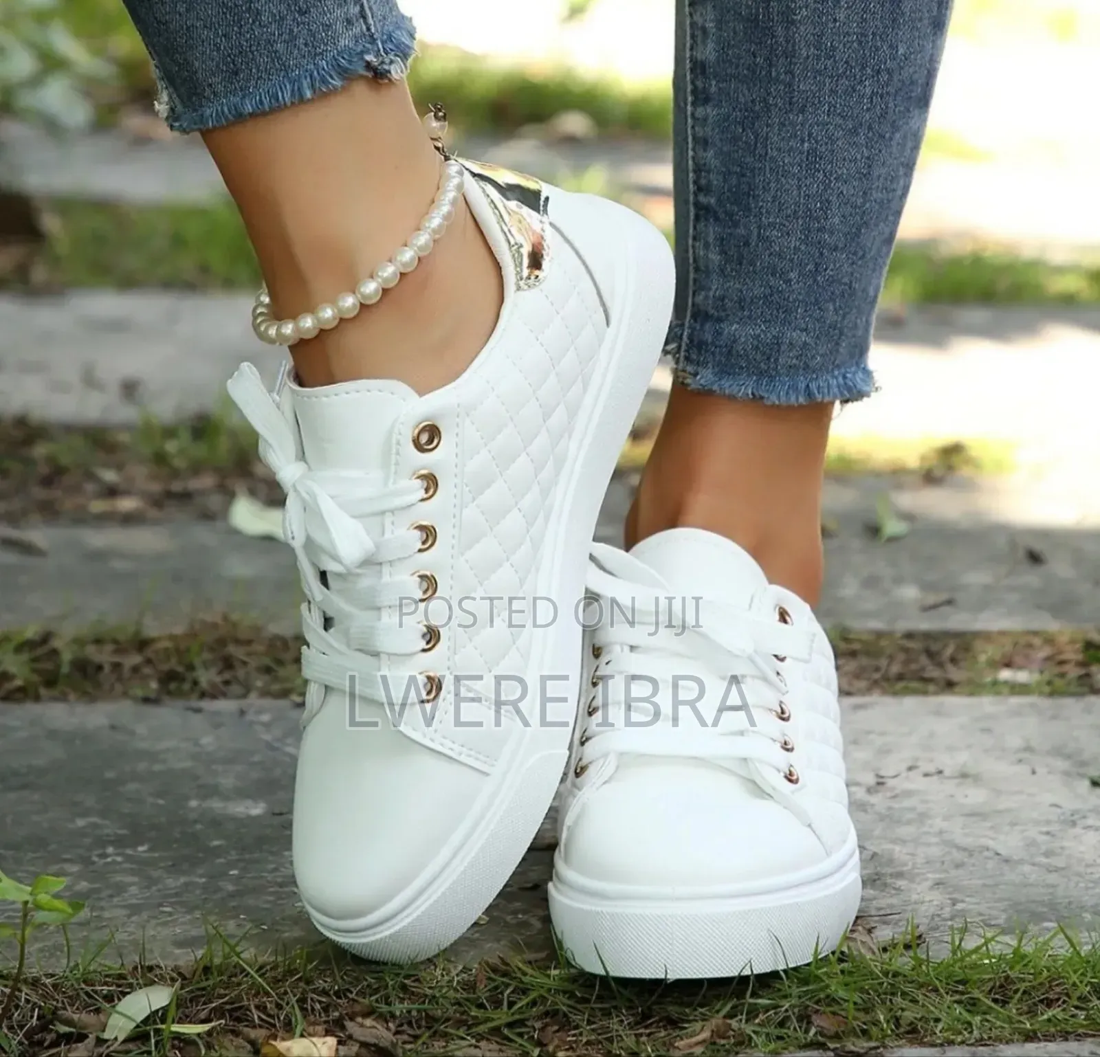 White Sports Shoes for Girls