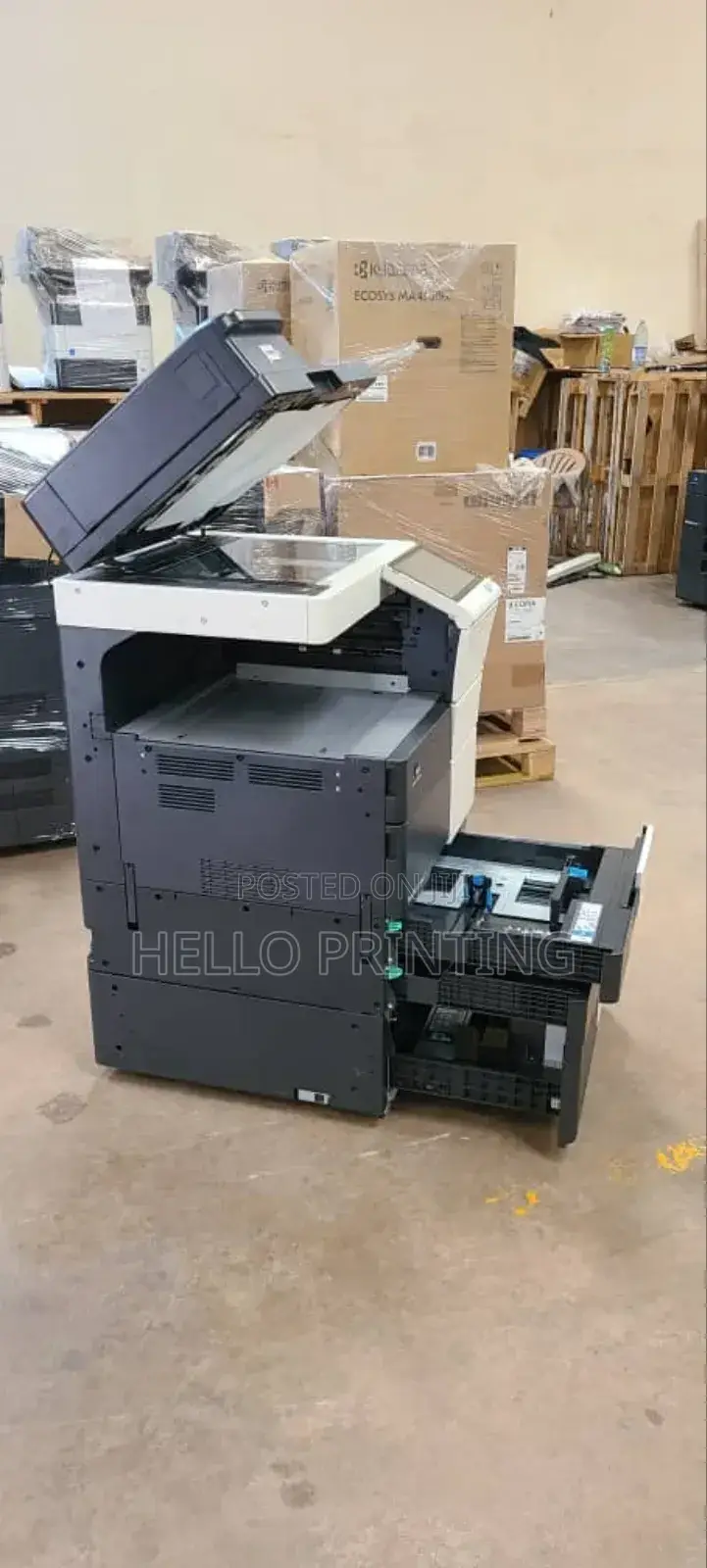 Bizhub C458 New Arrival – Handles Color Flyers Well