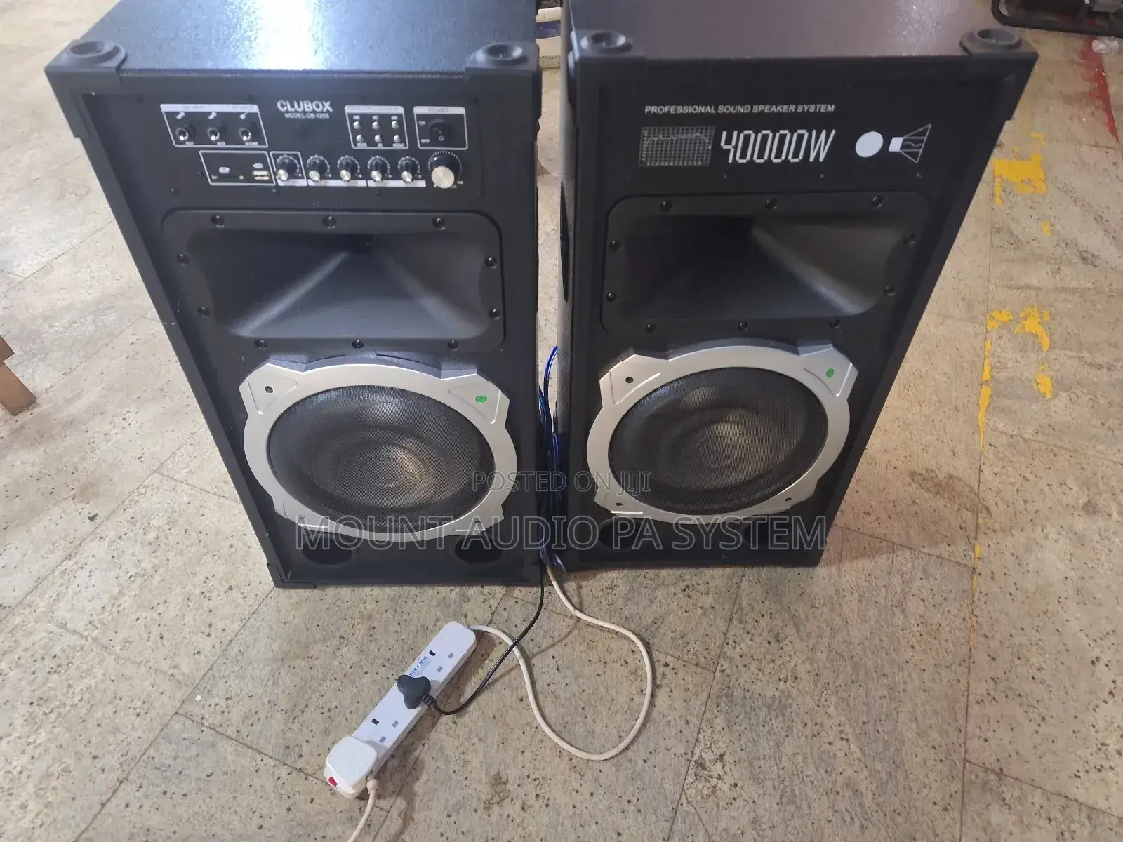 Clubox Paired Speaker