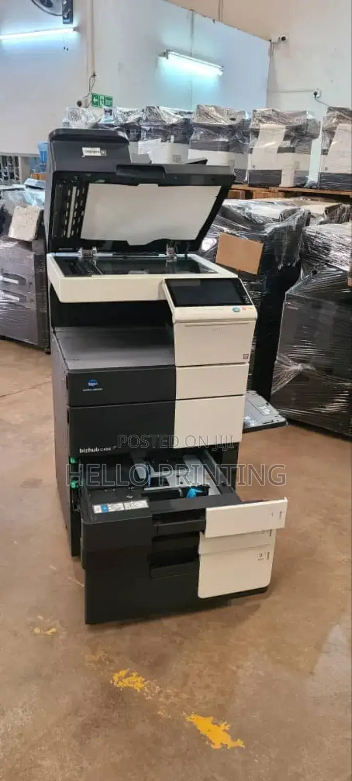 Bizhub C458 New Arrival – Handles Glossy Paper Well