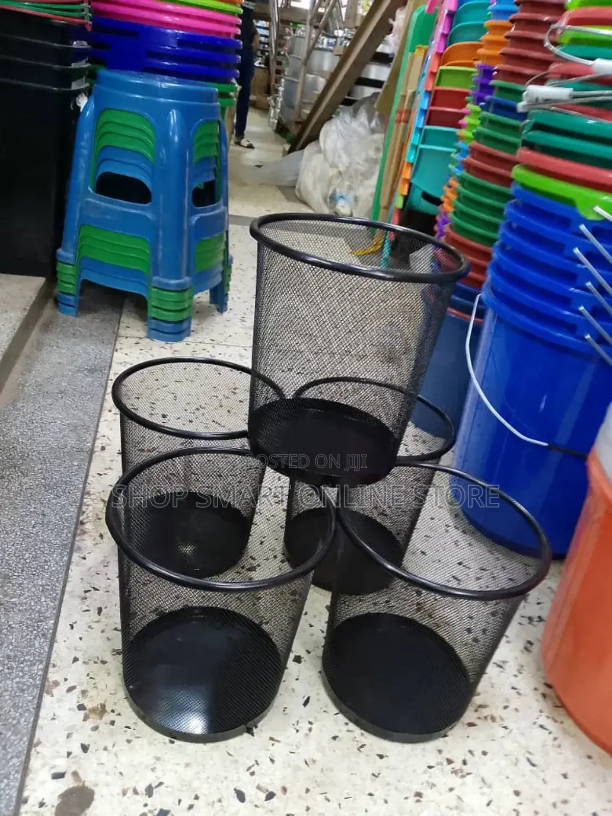Home Office Dust Bins Metal