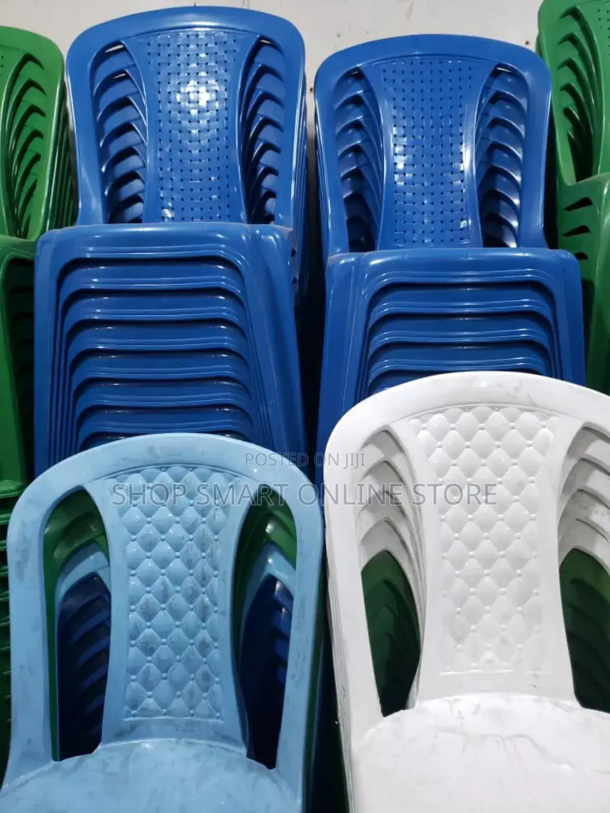 Armless Plastic Chairs