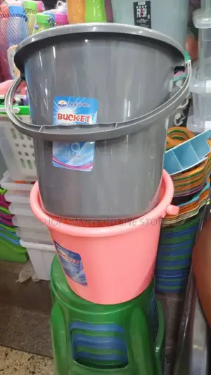 Beautiful Plastic Buckets Go Back to School