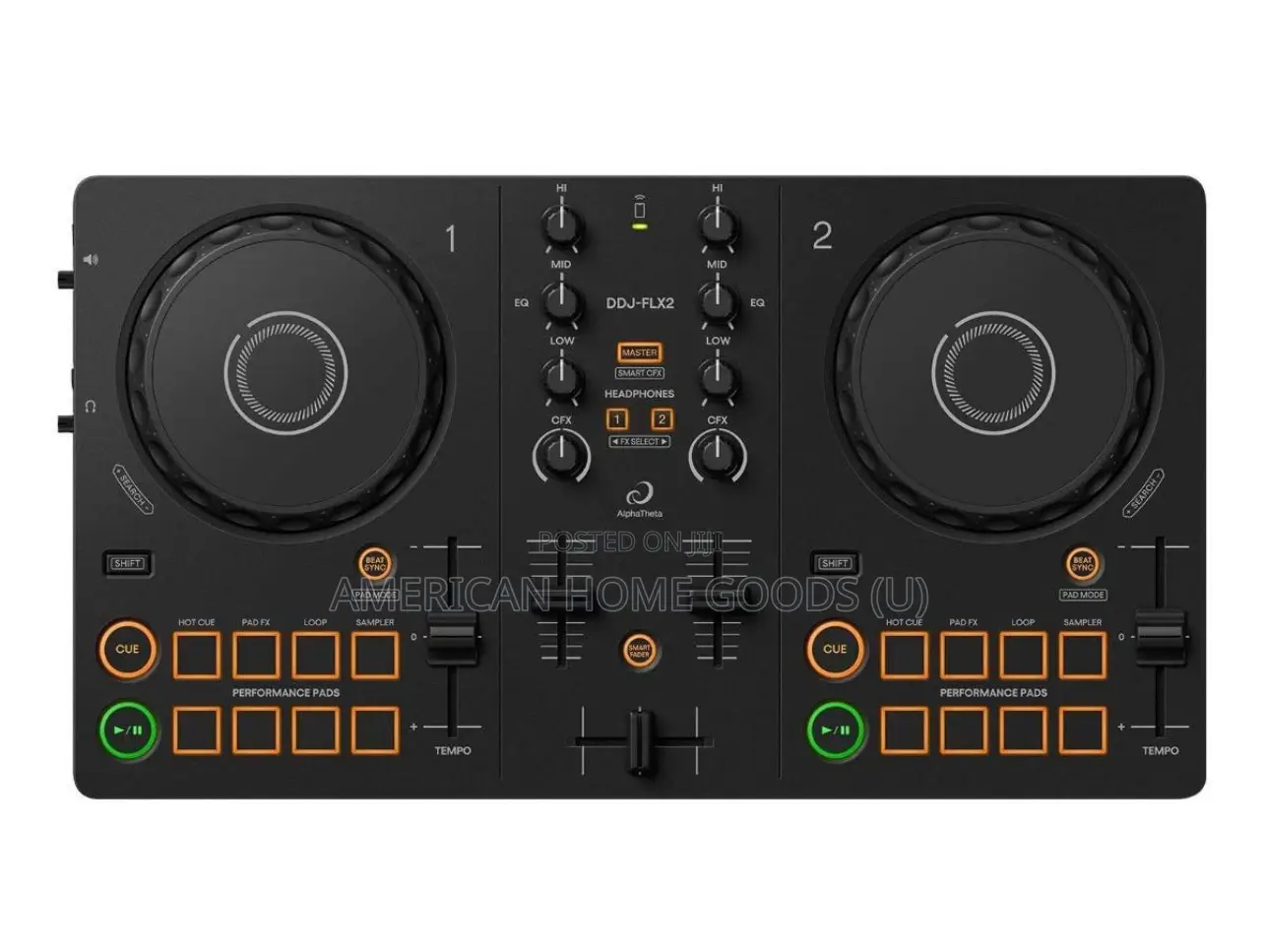 Pioneer DDJ-Flx2, 2-Channel Serato Rekordbox Dj Controller