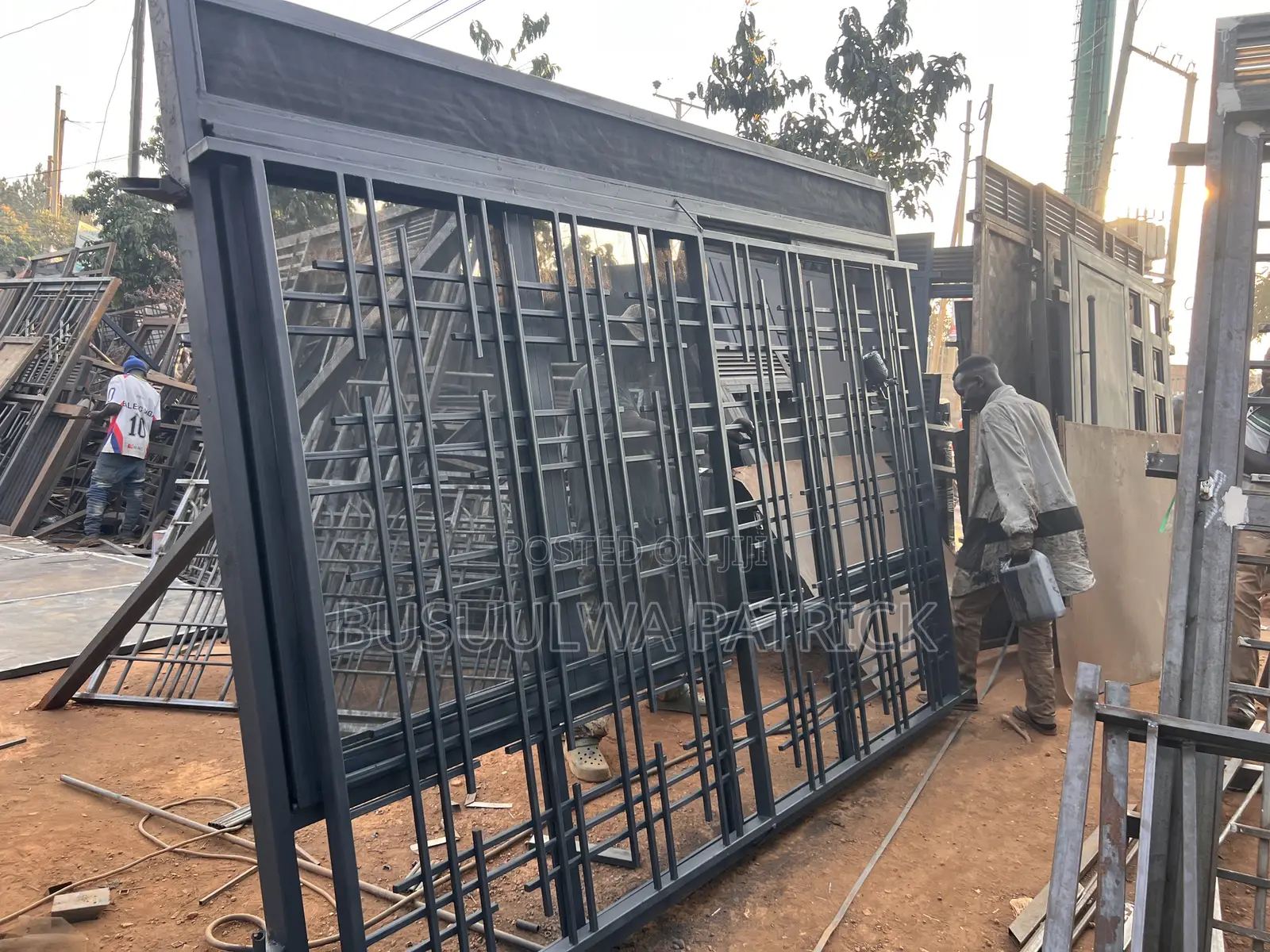 Windows at Busuulwa Metal Fabricions