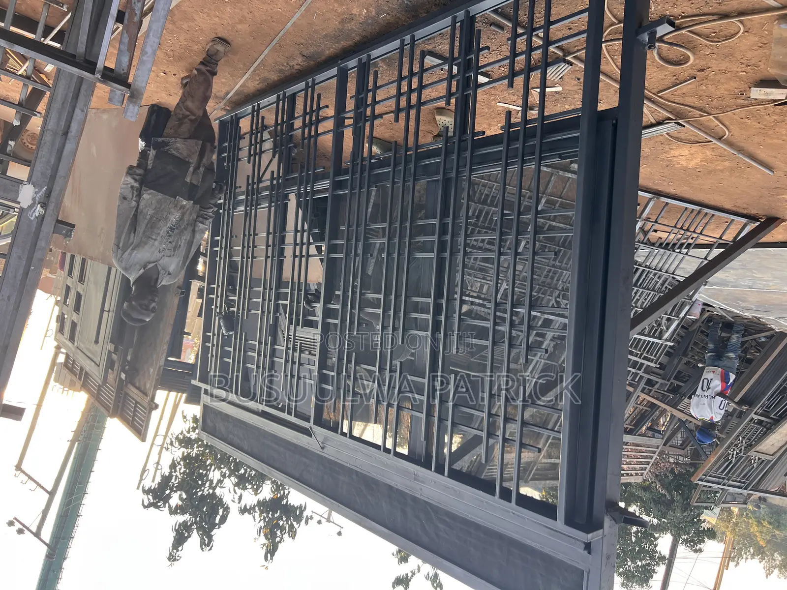 Windows at Busuulwa Metal Fabricions