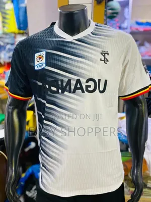 Uganda Cranes Football Jersey White