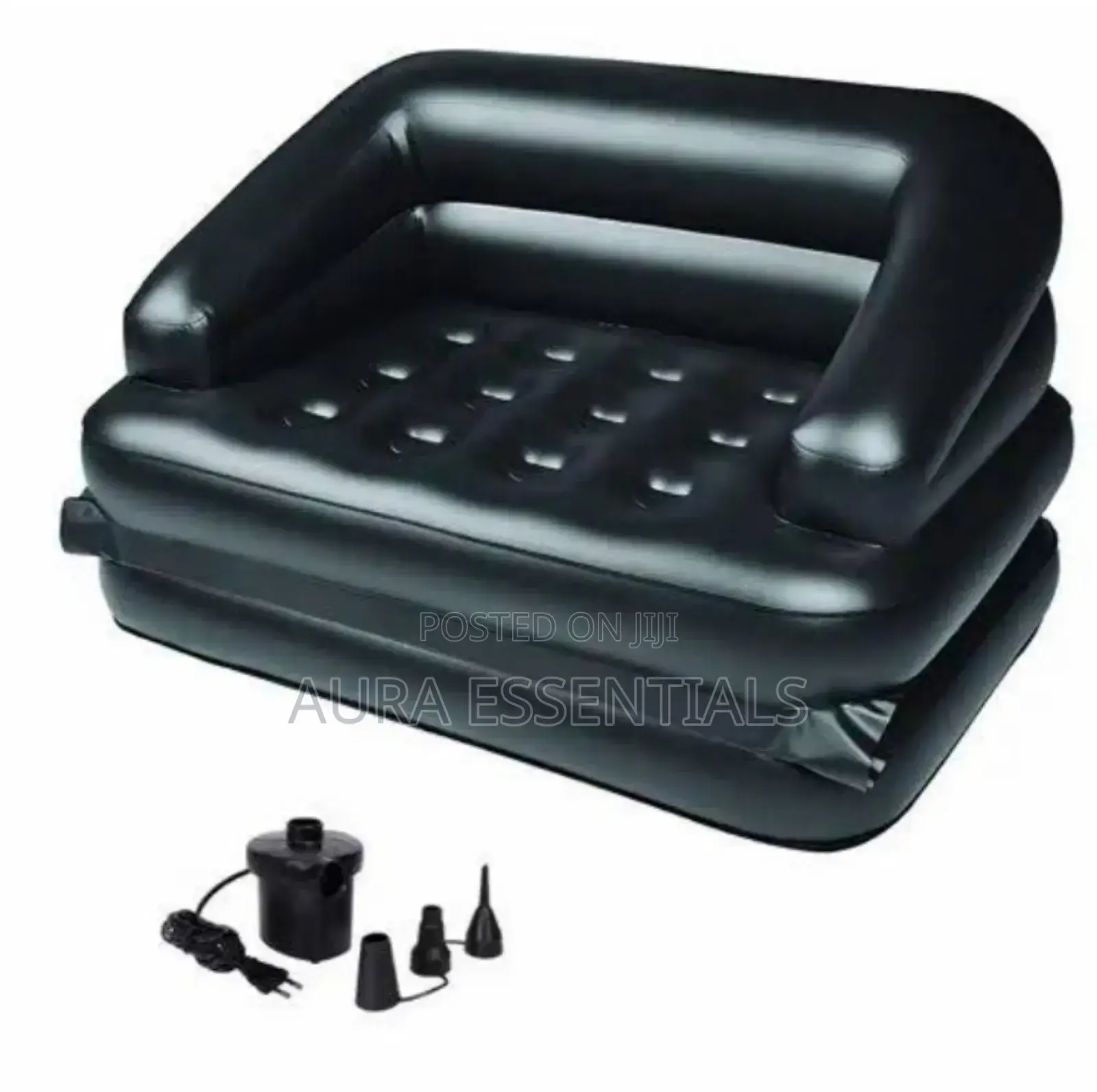 Air Mattress Sofa Couch and Bed With Air Pump