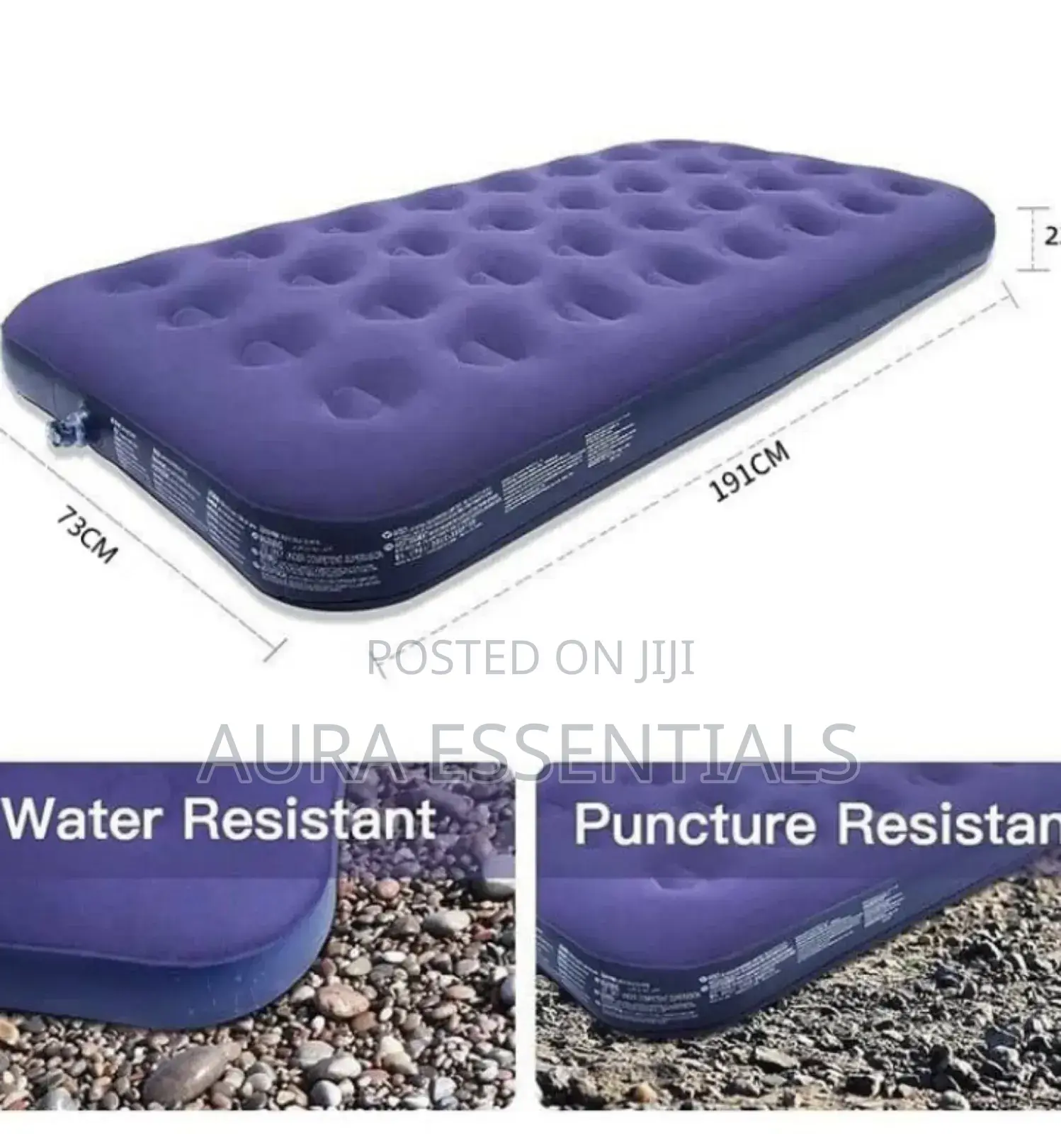 Portable Air Mattress Size Vary 4by6