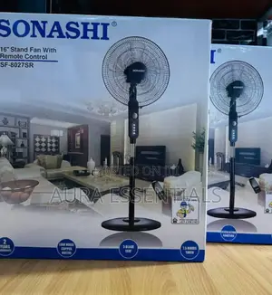 Sonashi Stand Home/Office Fan With Remote 16′′