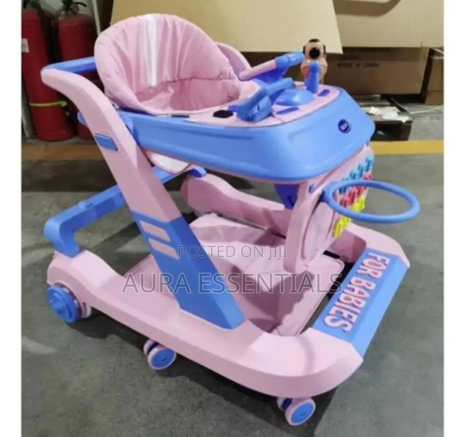 Richkids Baby Walker-Pink