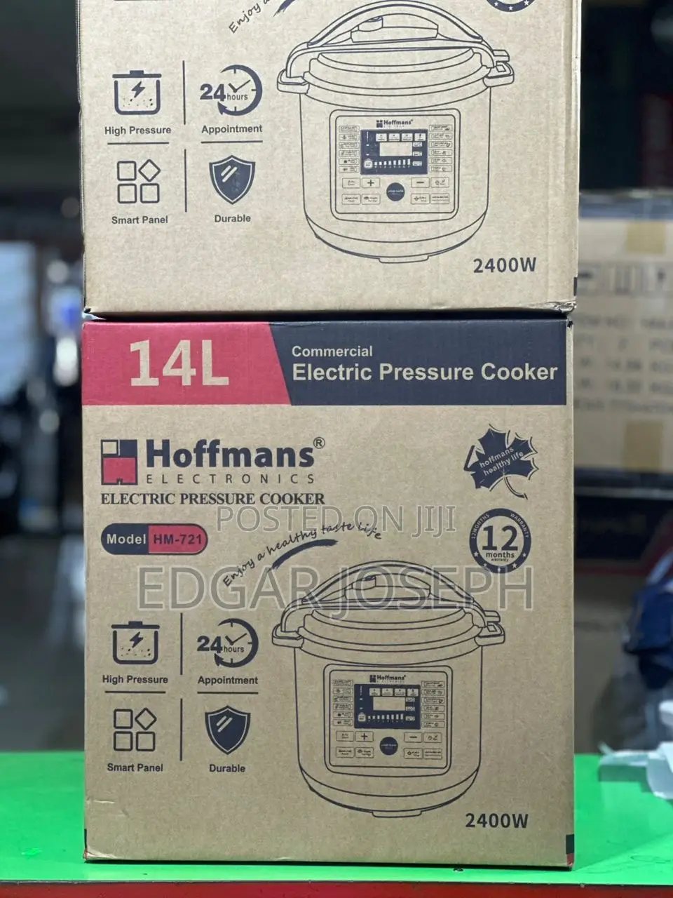 Hoffmans Pressure Cooker 14l
