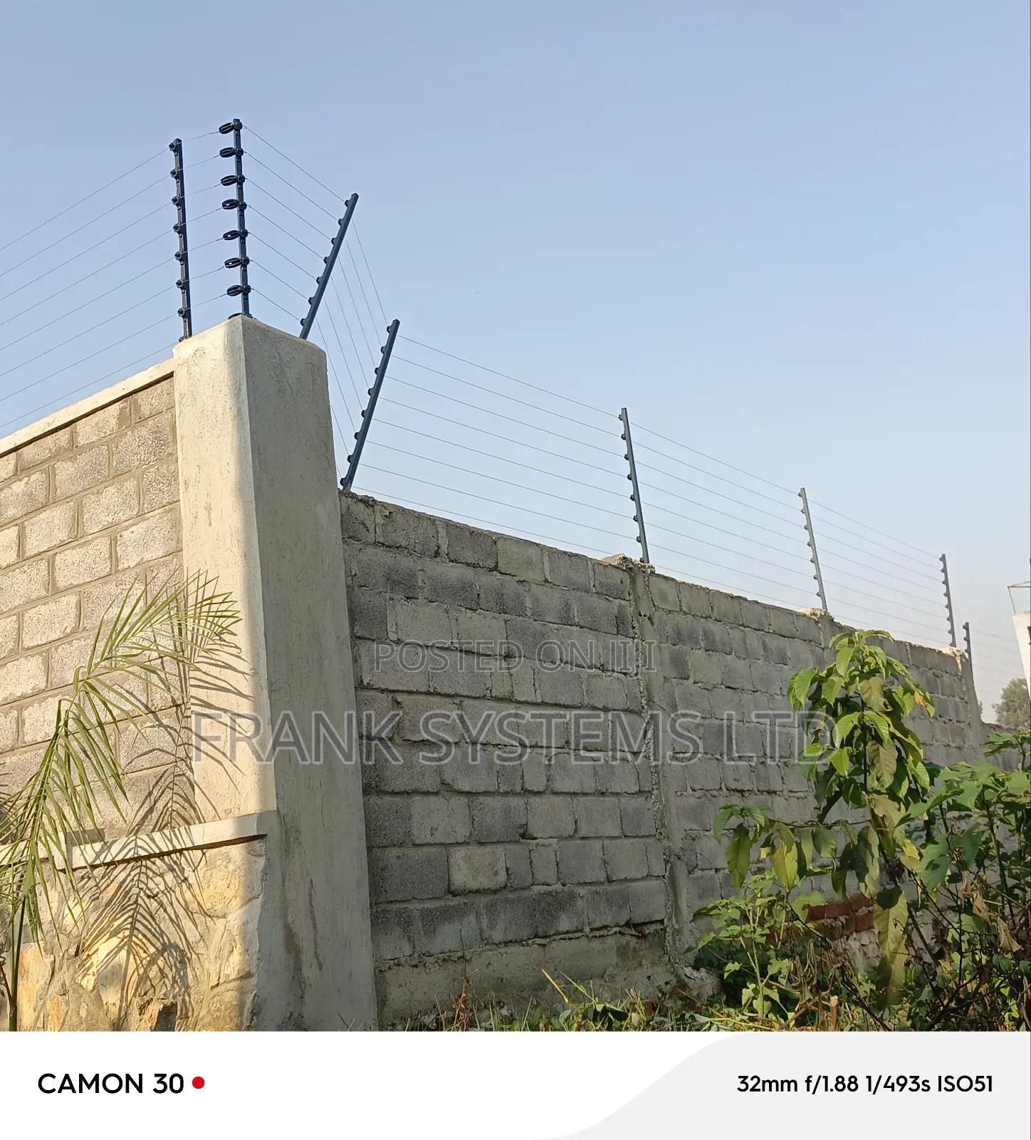 Electric Fence System 7 Linesfree Stands