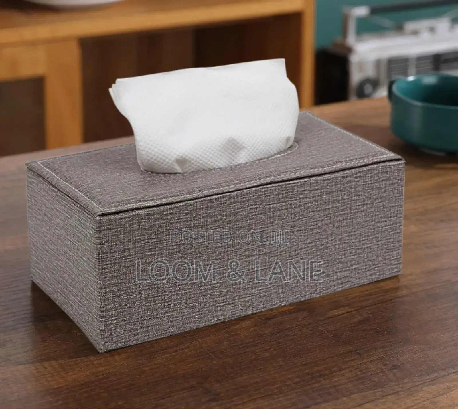Leatherette Tissue Paper Holder