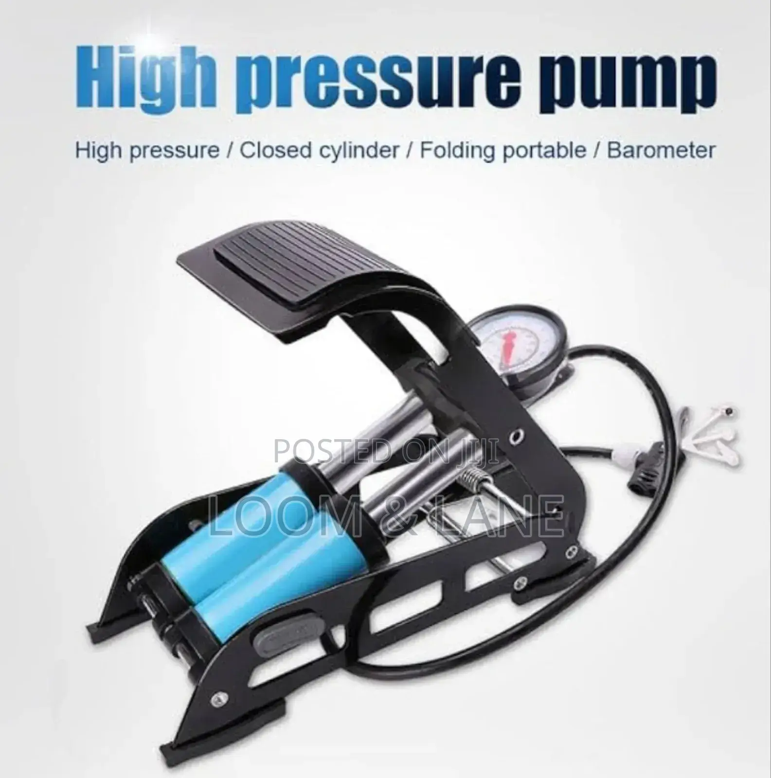 Portable High Pressure Foot Air Pump