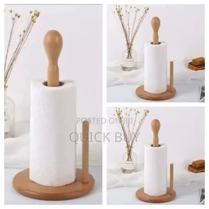 New Bamboo Tissue Holder