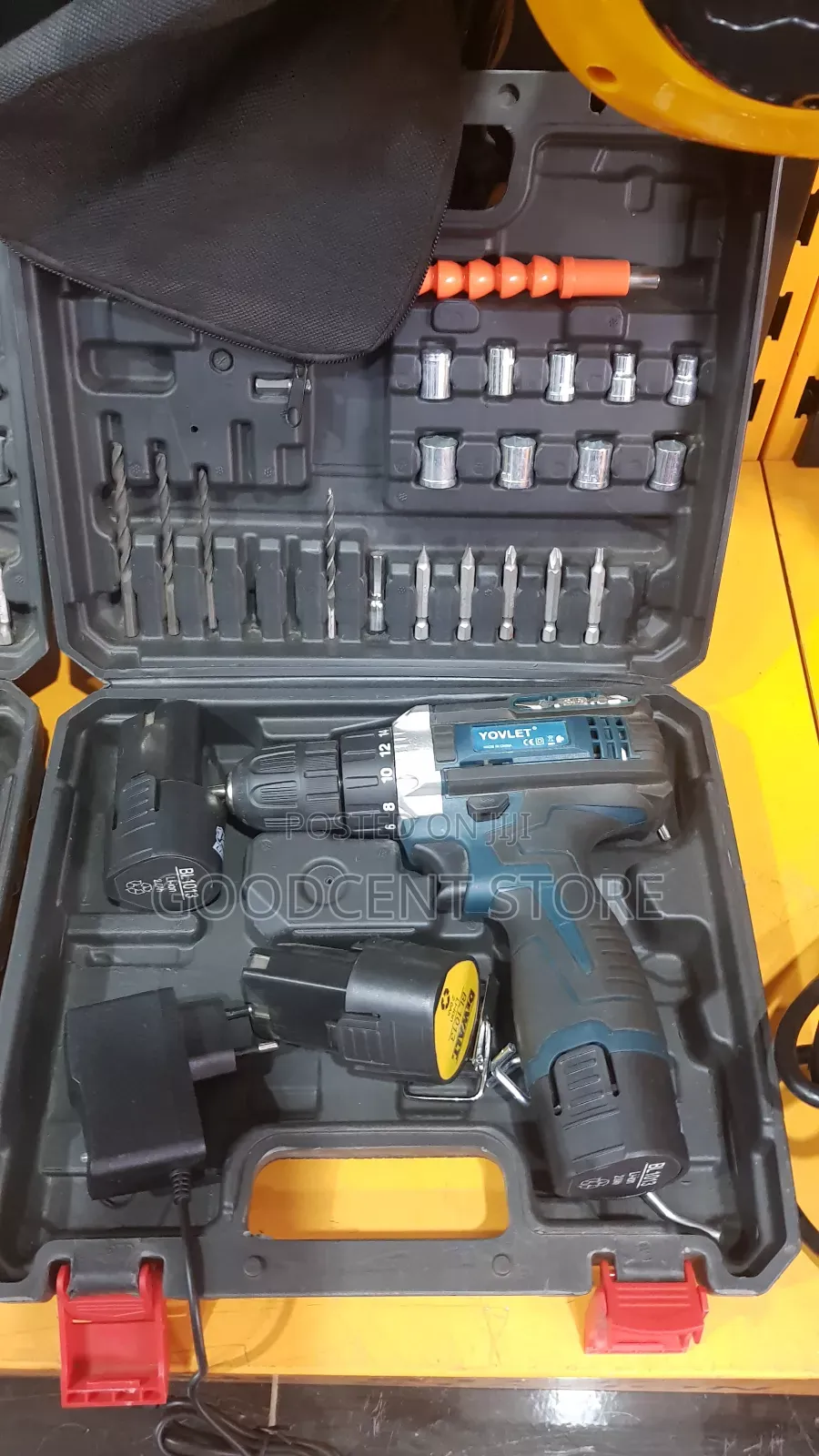 Drill Machine Rechargeable 2batteries (Yovlet)