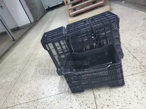 Colorful Plastic Crates Plastic Crates Black