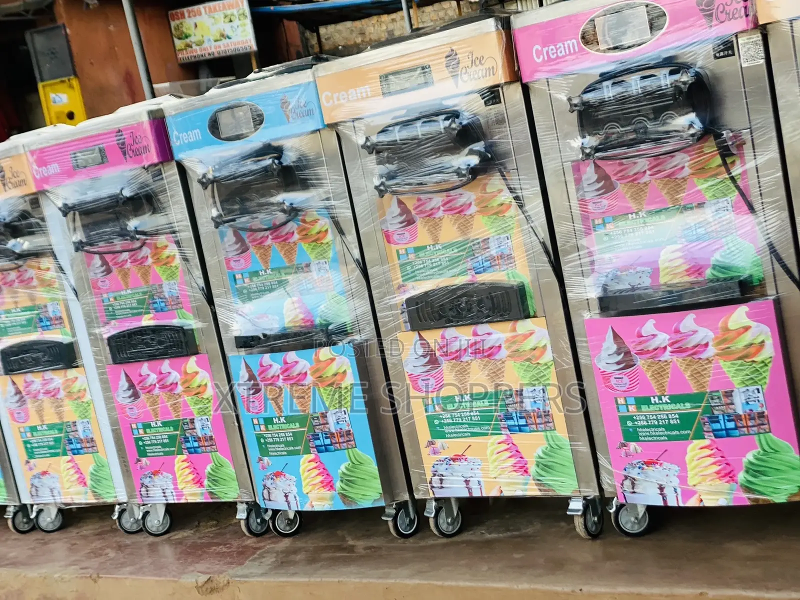Chan Promotion / Ice Cream Machines / Brand New