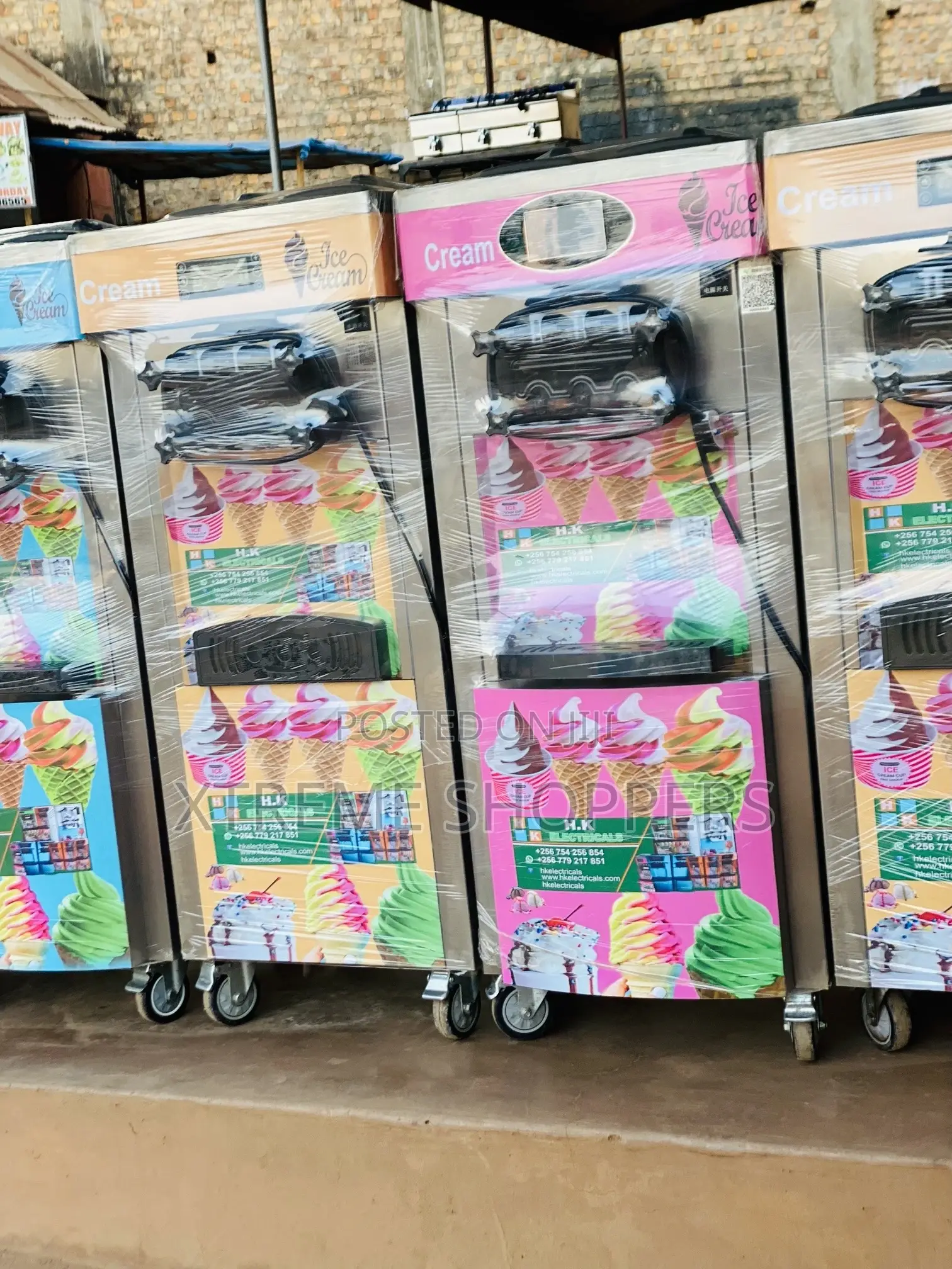 Qr Machine / Ice Cream Machine / Profitable