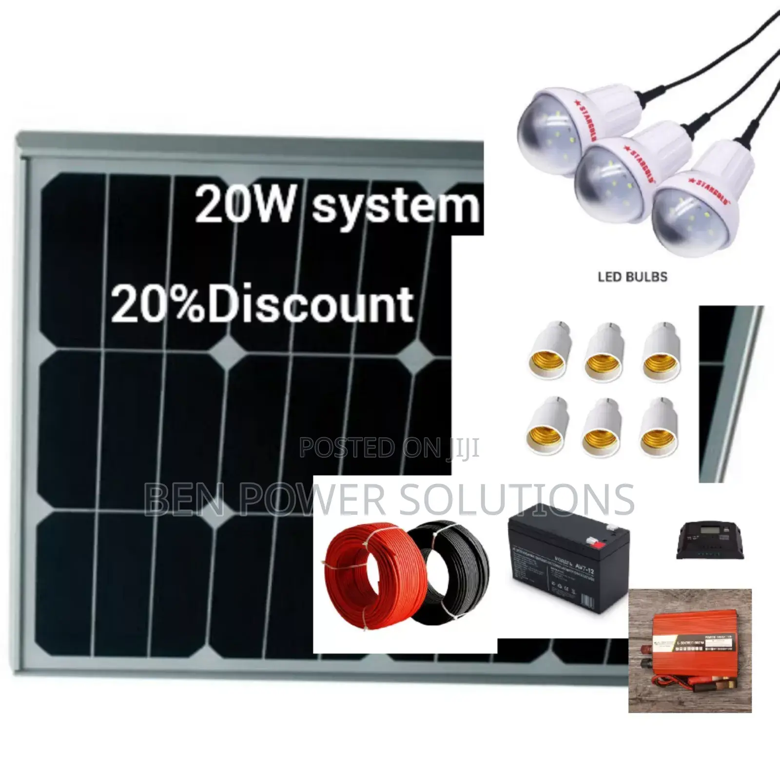 20w Solar Kit