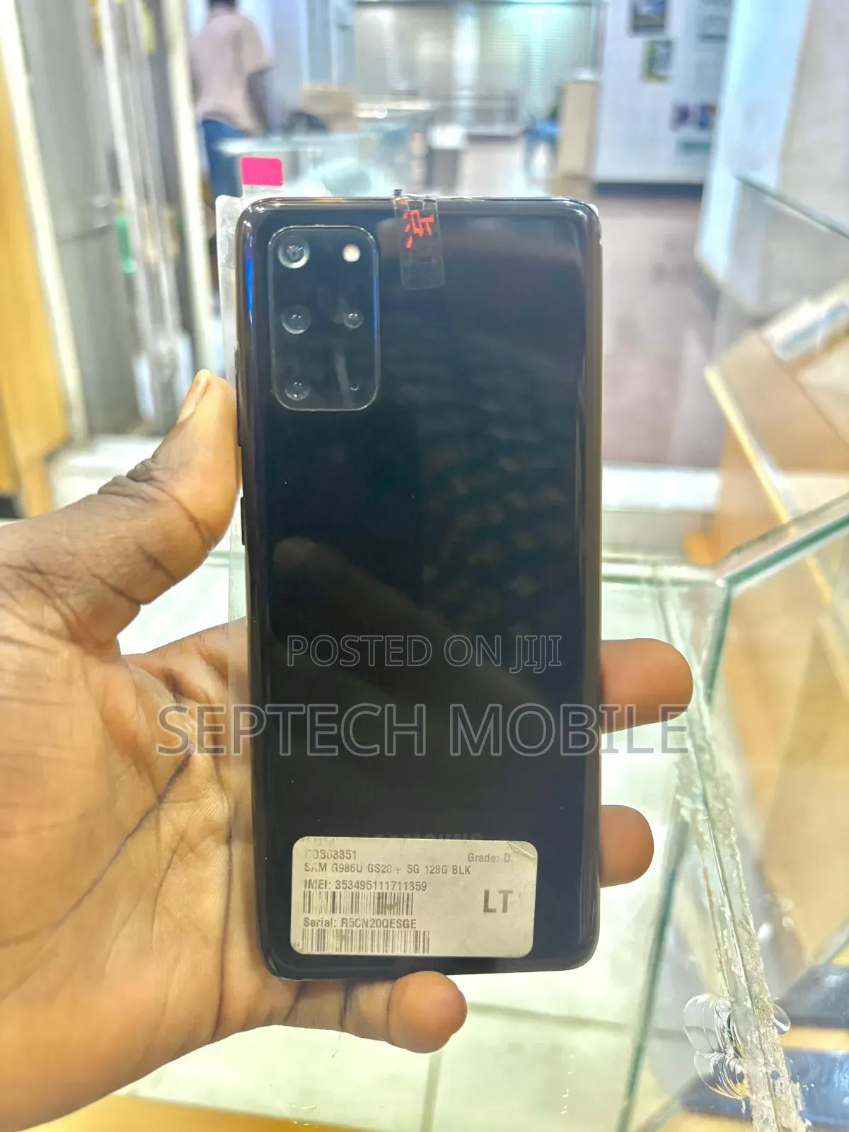 New Samsung Galaxy S20+ 5G 128 GB Black