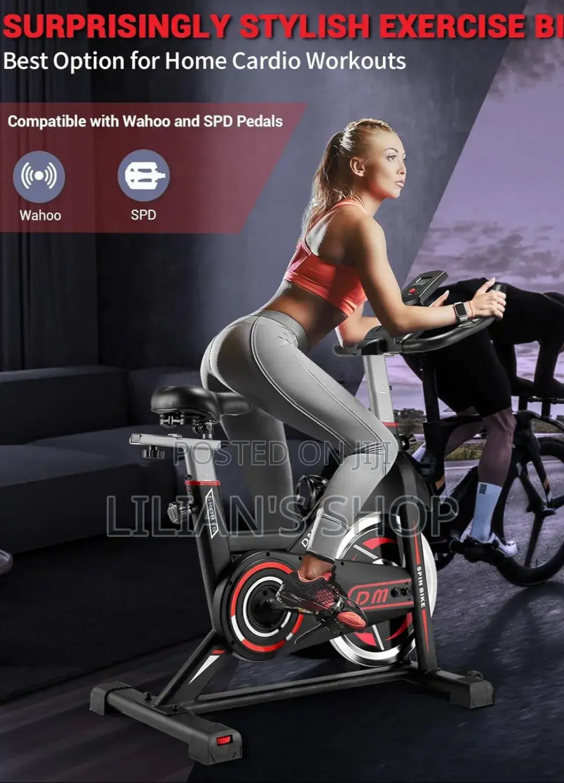 Huijun Hj-8556 Indoor Exercise Speed Bike