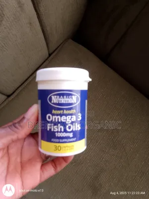 Omega-3 Supplements Fish Oil 1000mg