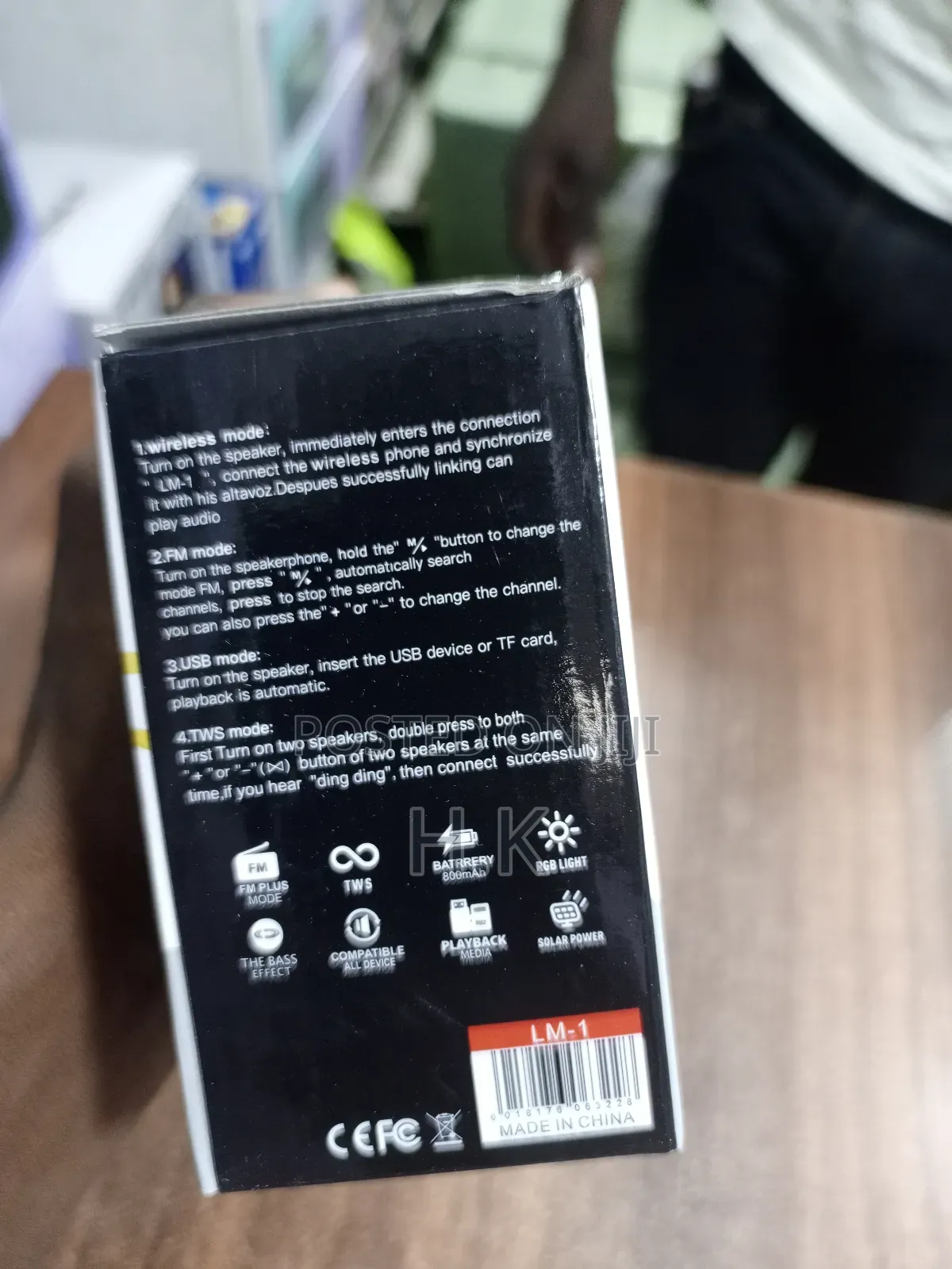 Musyl Lm-I Wireless Super Bass Mini Speaker