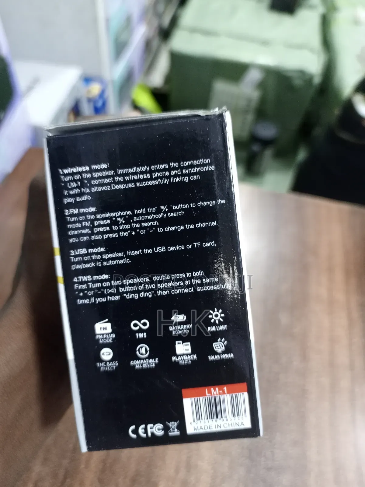 Musyl Lm-I Wireless Super Bass Mini Speaker
