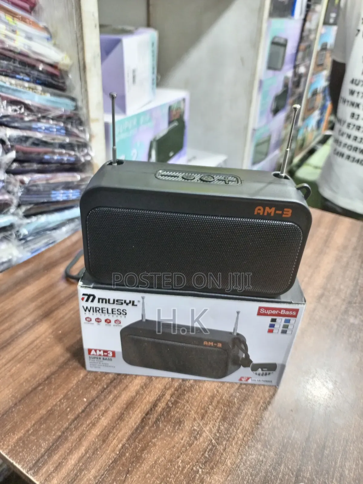 Musyl Am-3 Super Bass Wireless Speaker.