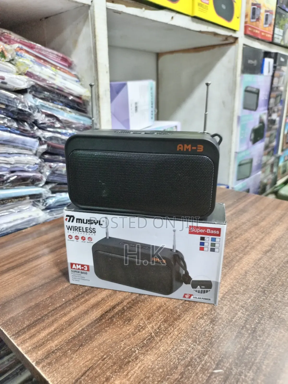 Musyl Am-3 Super Bass Wireless Speaker.